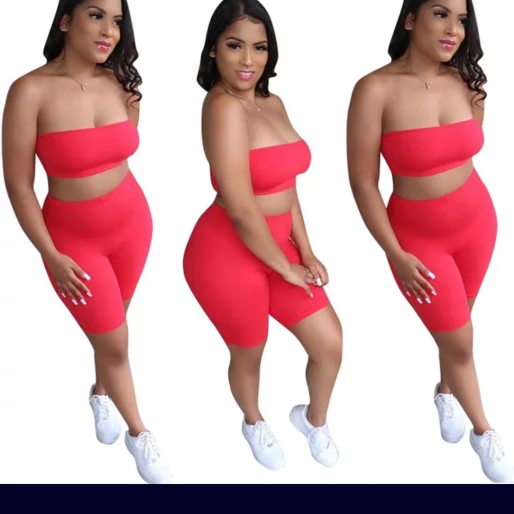 2 PIECE TUBE AND SHORT SETS
